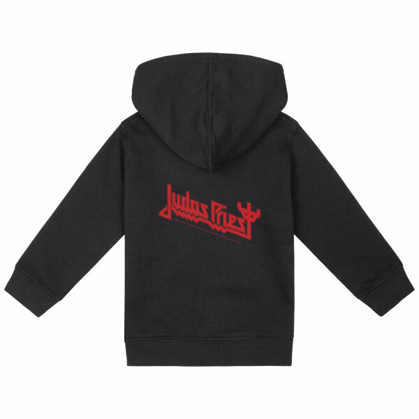 Judas Priest (Logo) - Baby Kapuzenjacke, schwarz, rot, 68/74