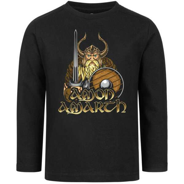 Amon Amarth (Viking) - Kinder Longsleeve, schwarz, mehrfarbig, 128