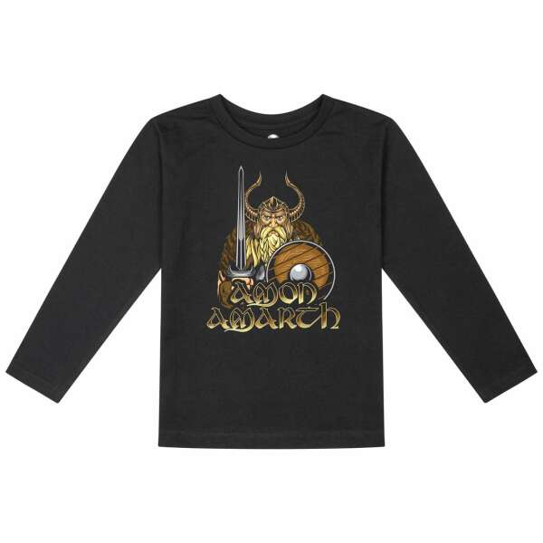 Amon Amarth (Viking) - Kinder Longsleeve, schwarz, mehrfarbig, 128