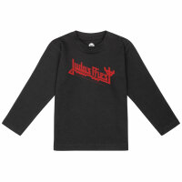 Judas Priest (Logo) - Baby Longsleeve - schwarz - rot -...