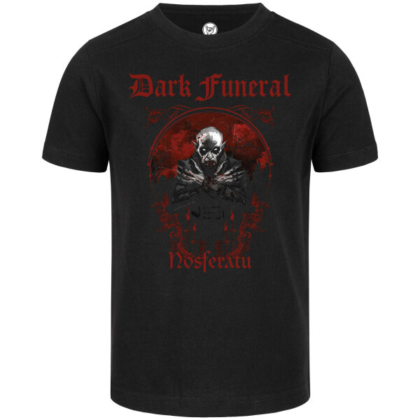 Dark Funeral (Nosferatu) - Kinder T-Shirt, schwarz, mehrfarbig, 140