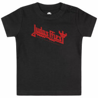 Judas Priest (Logo) - Baby t-shirt - black - red - 68/74