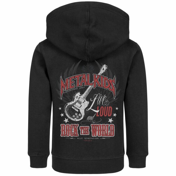 Live Loud - Kids zip-hoody