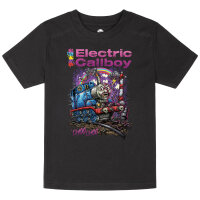 Electric Callboy (ChooChoo Train) - Kinder T-Shirt, schwarz, mehrfarbig, 116