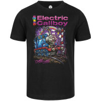 Electric Callboy (ChooChoo Train) - Kinder T-Shirt, schwarz, mehrfarbig, 140