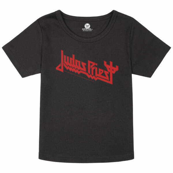 Judas Priest (Logo) - Girly Shirt, schwarz, rot, 152