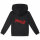 Judas Priest (Logo) - Kids zip-hoody, black, red, 152