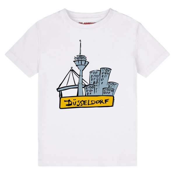 Düsseldorf (Skyline) - Kinder T-Shirt