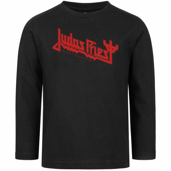 Judas Priest (Logo) - Kinder Longsleeve, schwarz, rot, 116