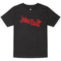 Judas Priest (Logo) - Kinder T-Shirt, schwarz, rot, 104