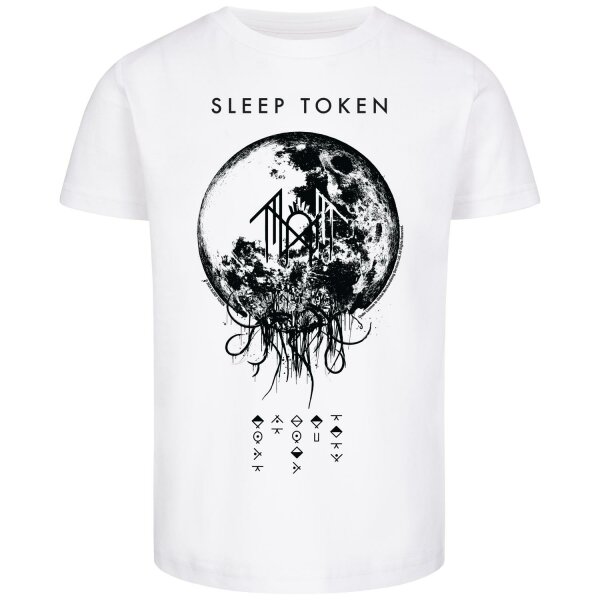 Sleep Token (Back to Eden) - Kids t-shirt, white, black, 92