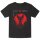 Sleep Token (Red Reaper Angel) - Kinder T-Shirt, schwarz, mehrfarbig, 116