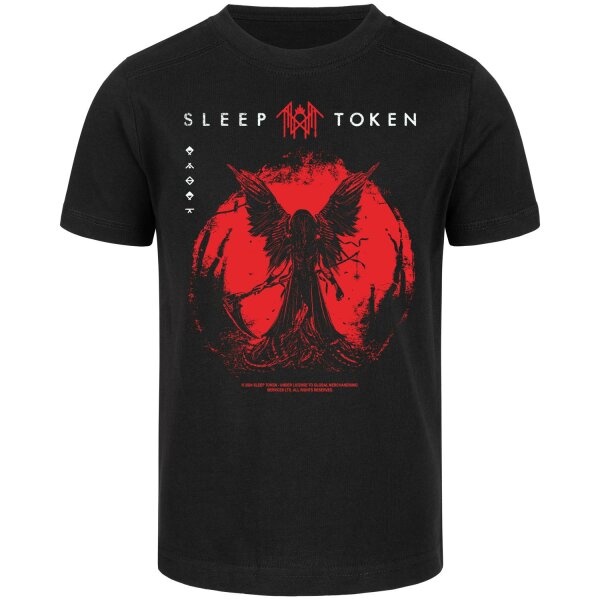 Sleep Token (Red Reaper Angel) - Kids t-shirt, black, multicolour, 152