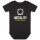 Metality (Logo) - Baby Body, schwarz, mehrfarbig, 56/62