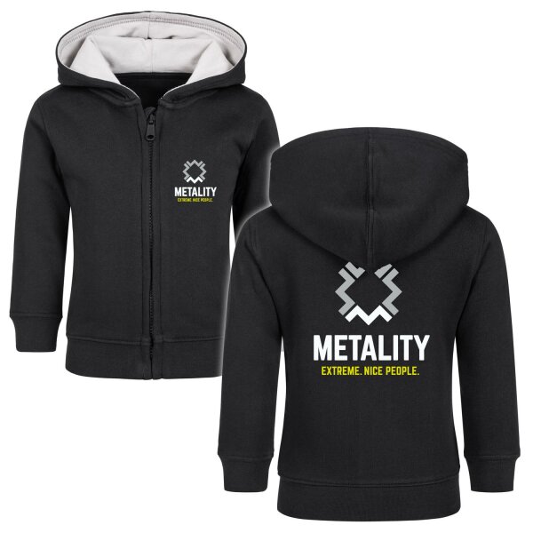 Metality (Logo) - Baby Kapuzenjacke