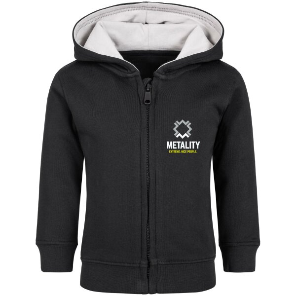 Metality (Logo) - Baby Kapuzenjacke