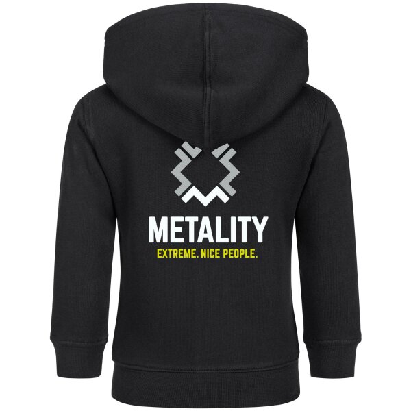 Metality (Logo) - Baby Kapuzenjacke