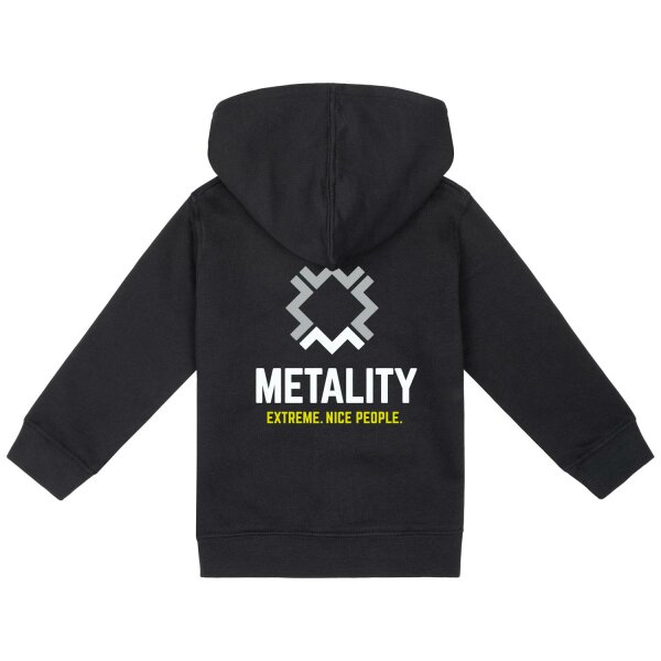 Metality (Logo) - Baby Kapuzenjacke