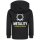 Metality (Logo) - Kinder Kapuzenjacke, schwarz, mehrfarbig, 104