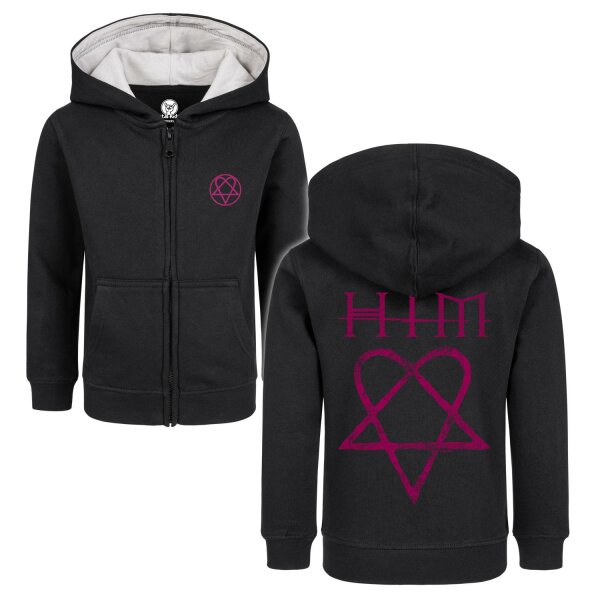 HIM (Heartagram) - Kids zip-hoody