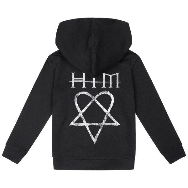 HIM (Heartagram) - Kids zip-hoody