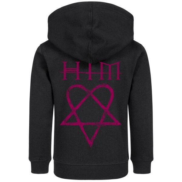 HIM (Heartagram) - Kids zip-hoody