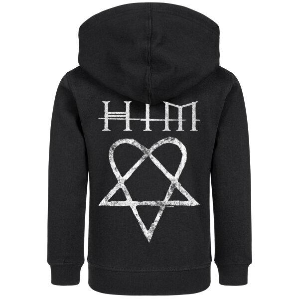 HIM (Heartagram) - Kids zip-hoody