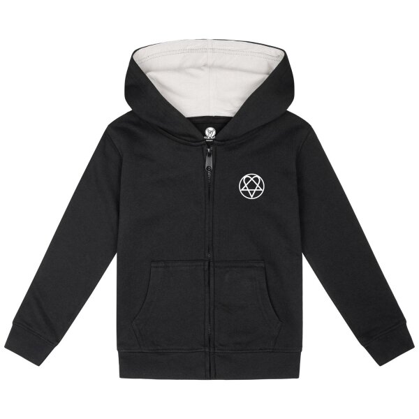 HIM (Heartagram) - Kids zip-hoody