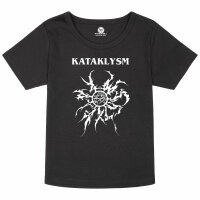 Kataklysm (Logo/Tribal) - Girly Shirt, schwarz, weiß, 152