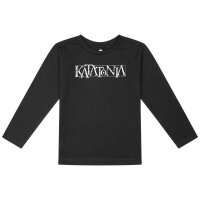 Katatonia (Logo) - Kids longsleeve, black, white, 104