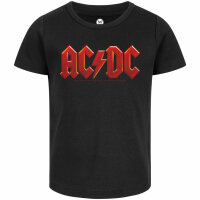 AC/DC (Logo Multi) - Girly Shirt, schwarz, mehrfarbig, 104