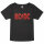 AC/DC (Logo Multi) - Girly Shirt, schwarz, mehrfarbig, 104