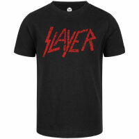 Slayer (Logo) - Kids t-shirt, black, red, 164