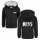 KISS (Distressed Logo) - Kids zip-hoody, black, white, 104