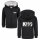 KISS (Distressed Logo) - Kids zip-hoody, black, white, 116