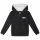 KISS (Distressed Logo) - Kids zip-hoody, black, white, 116