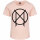 Manegarm (Logo) - Girly shirt, pale pink, black, 104