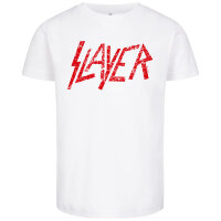 Slayer (Logo) - Kids t-shirt - white - red - 128