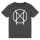 Manegarm (Logo) - Kinder T-Shirt, charcoal, weiß, 116