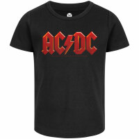 AC/DC (Logo Multi) - Girly shirt, black, multicolour, 128