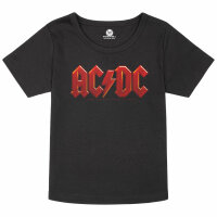 AC/DC (Logo Multi) - Girly shirt, black, multicolour, 128