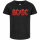 AC/DC (Logo Multi) - Girly shirt, black, multicolour, 128