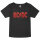 AC/DC (Logo Multi) - Girly shirt, black, multicolour, 128