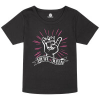 metal queen - Girly Shirt, schwarz, mehrfarbig, 116