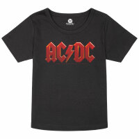 AC/DC (Logo Multi) - Girly shirt, black, multicolour, 140