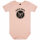 metal queen (Classic) - Baby bodysuit - pale pink - black - 80/86