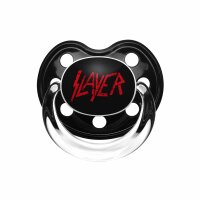 Slayer (Logo) - Schnuller - schwarz - rot -...