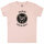 my first metal shirt - Baby t-shirt, pale pink, black, 56/62