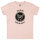 my first metal shirt - Baby t-shirt, pale pink, black, 80/86