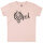 Opeth (Logo) - Baby t-shirt, pale pink, black, 68/74